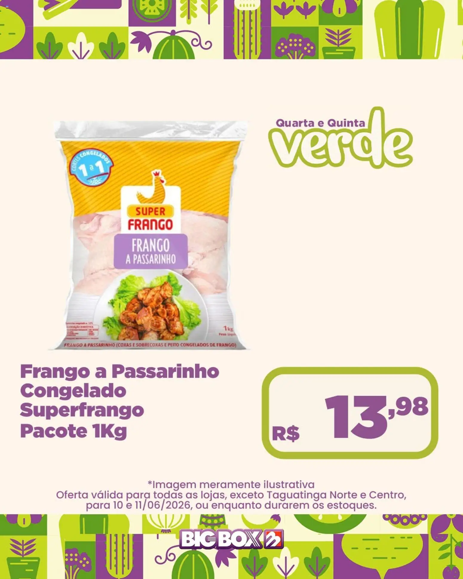 Big Box Folheto - válido de 10.06.2026 | Página: 8 | Produtos: Congelador, Frango