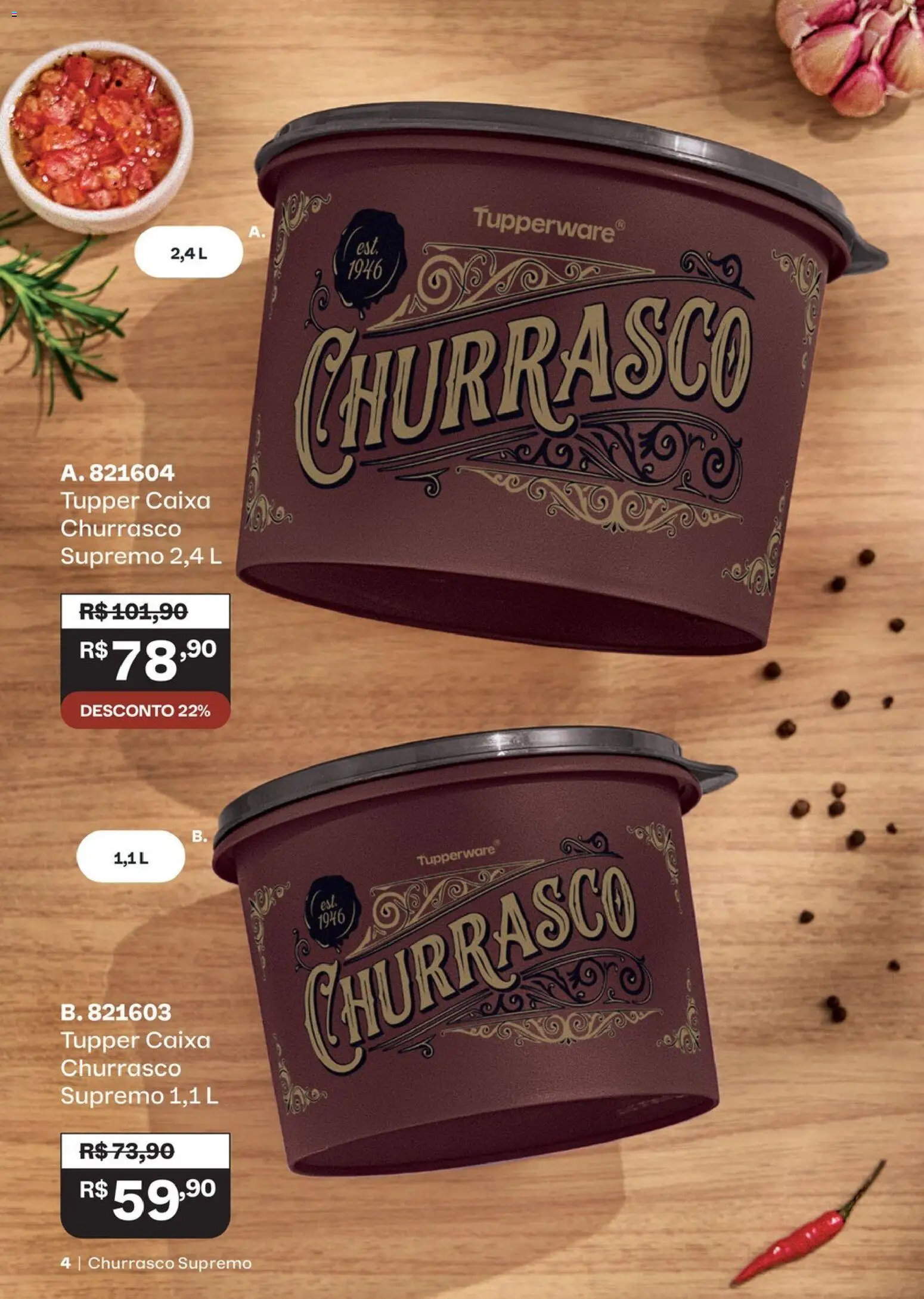 Tupperware Folheto - válido de 01/08/2026 | Página: 4 | Produtos: Caixa