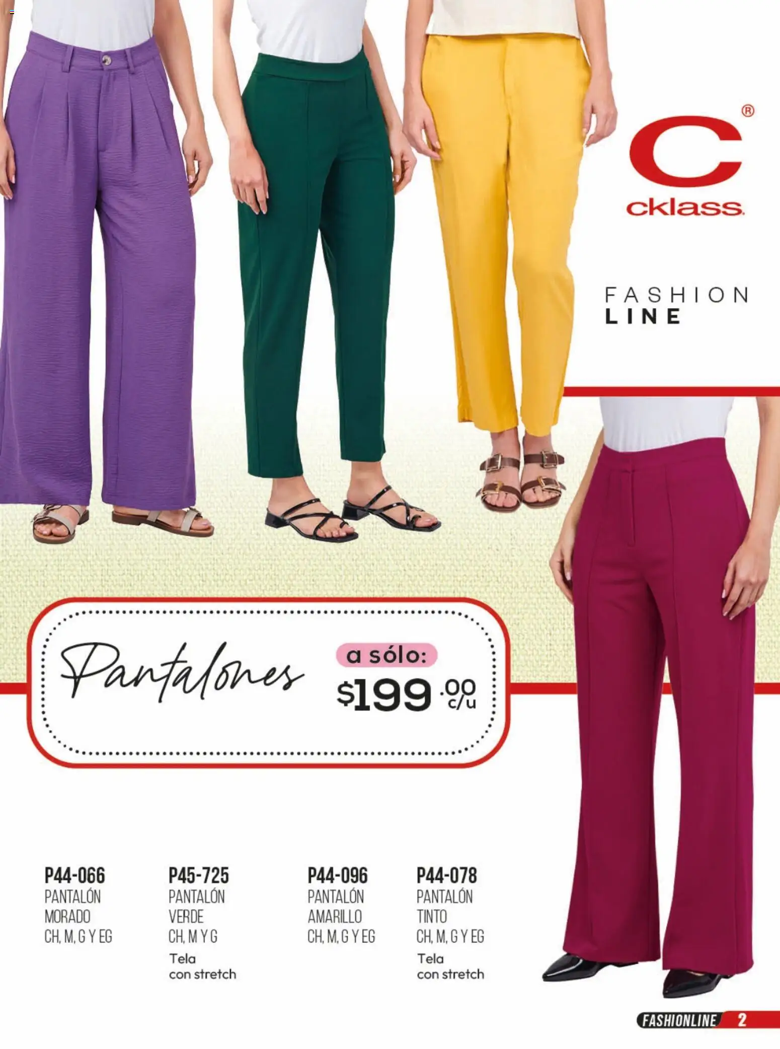 Nuevas ofertas de Cklass válidas en toda la República Mexicana desde el 23/06/2026. ¡Encuentra las mejores ofertas en Cklass catálogo Rebajas sobre rebajas calzado! | Página: 392 | Productos: Pantalones
