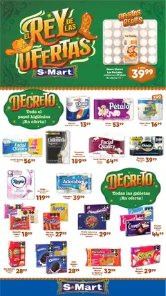 Vista previa de S-Mart folleto Ofertas de feria Juárez, nuevo folleto de la tienda, válido en México a partir del 10/07/2026