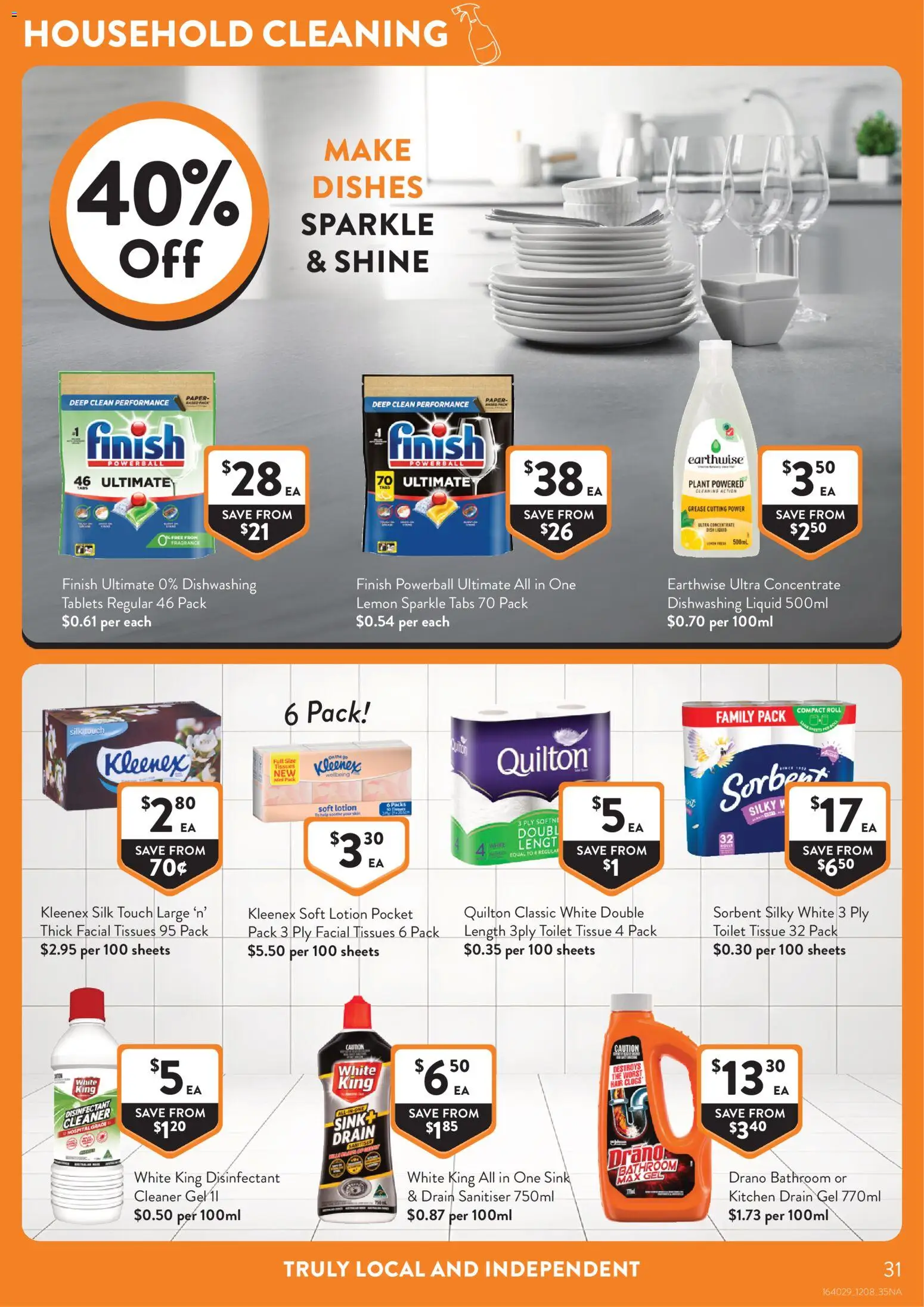 Foodworks catalogue - valid from 12/08/2026 | Page: 31 | Products: Toilet, Household, Fragrance, Lotion