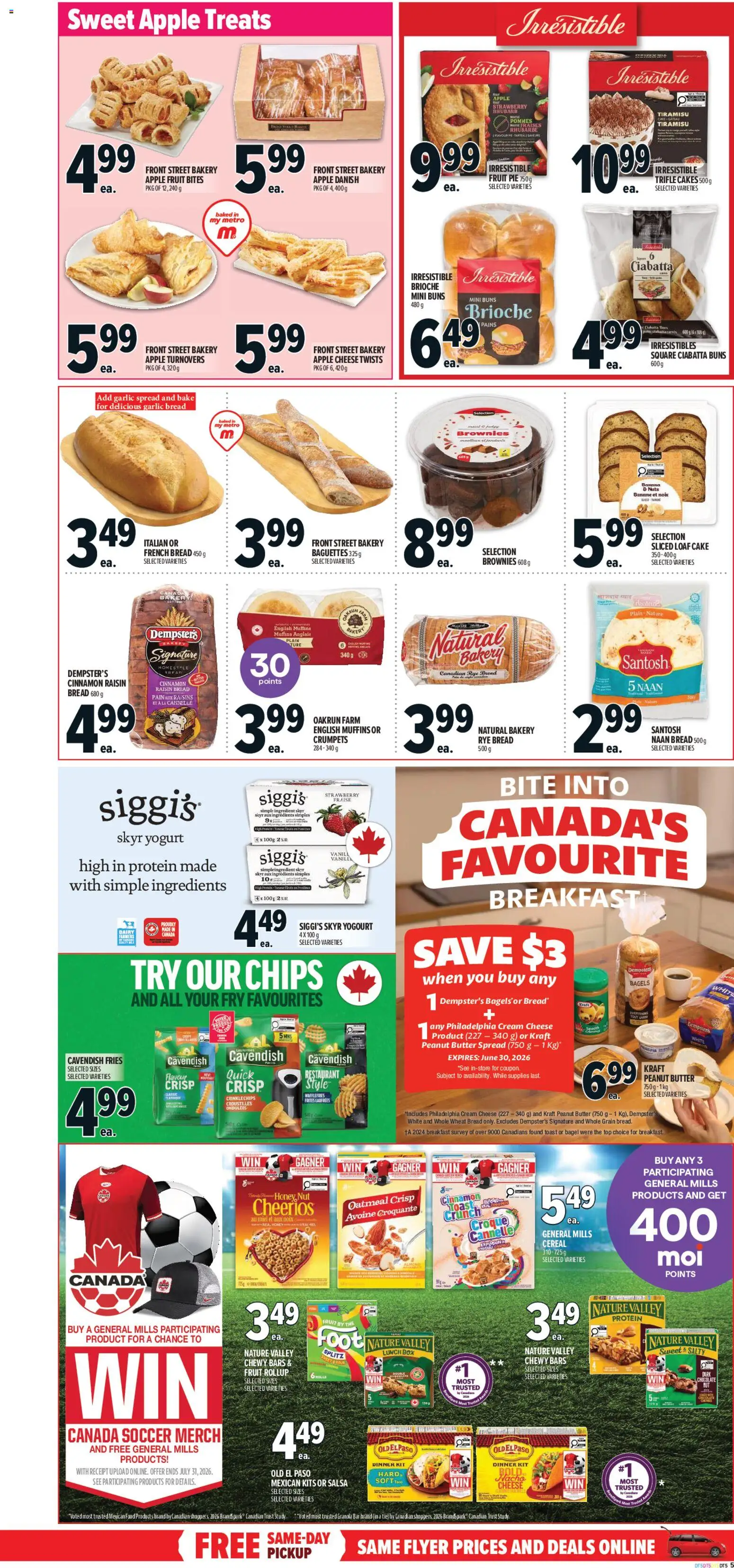 Metro flyer valid from 16.04.2026 | Page: 10 | Products: Chips, Bakery, Box, Yogurt