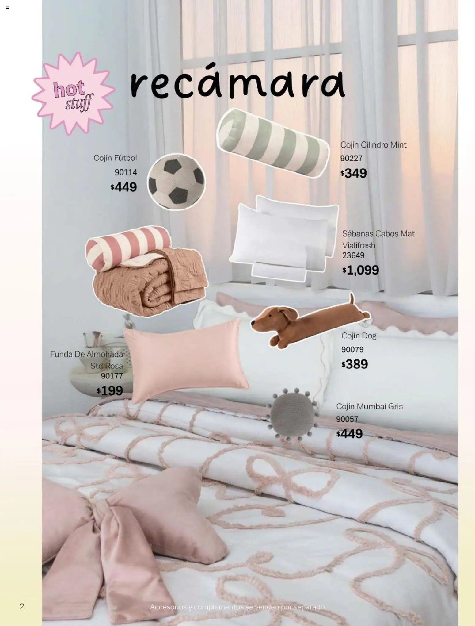 Nuevas ofertas de Vianney válidas en toda la República Mexicana desde el 23.01.2026. ¡Encuentra las mejores ofertas en Vianney catálogo Chavos! | Página: 4 | Productos: Funda, Funda de almohada, Almohada, Sabanas