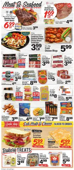 Preview of IGA weekly ads valid from 07/08/2026 | Page: 2 | Products: Bakery, Pork, Seafood, Bag