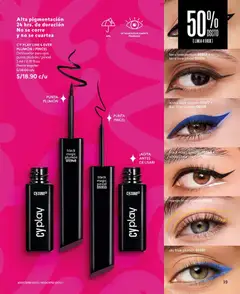 Vista previa de folleto CyZone catálogo - Campaña 9 de la CyZone válido desde 16.05.2026 | Página: 41 | Productos: Delineador, Pincel