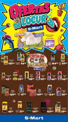 Vista previa de S-Mart folleto Ofertas de feria Monterrey, nuevo folleto de la tienda, válido en México a partir del 09/10/2026
