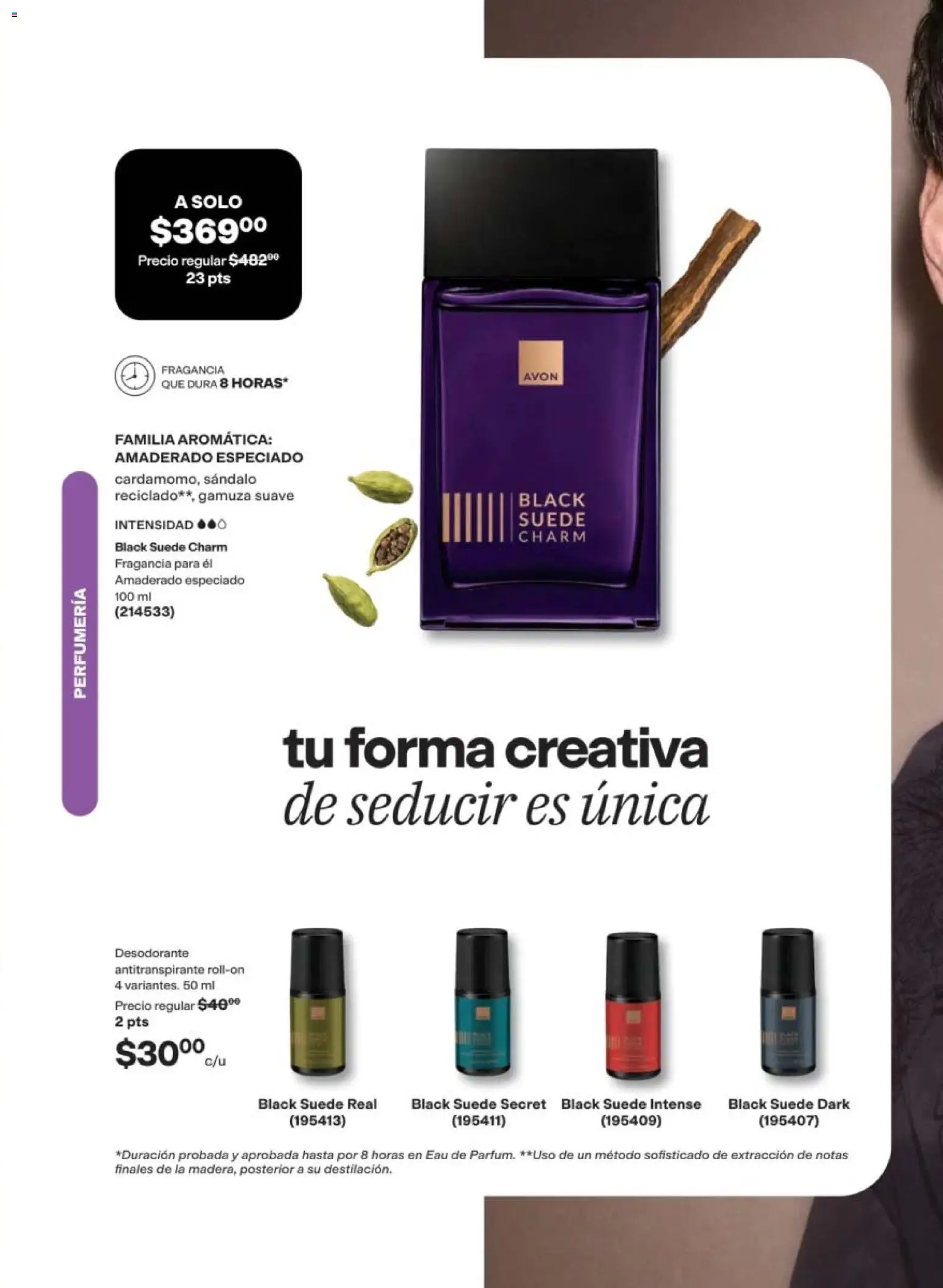 Nuevas ofertas de AVON válidas en toda la República Mexicana desde el 10/07/2026. ¡Encuentra las mejores ofertas en AVON campaña 11 2026! | Página: 65 | Productos: Desodorante, Antitranspirante, Perfume, Fragancia