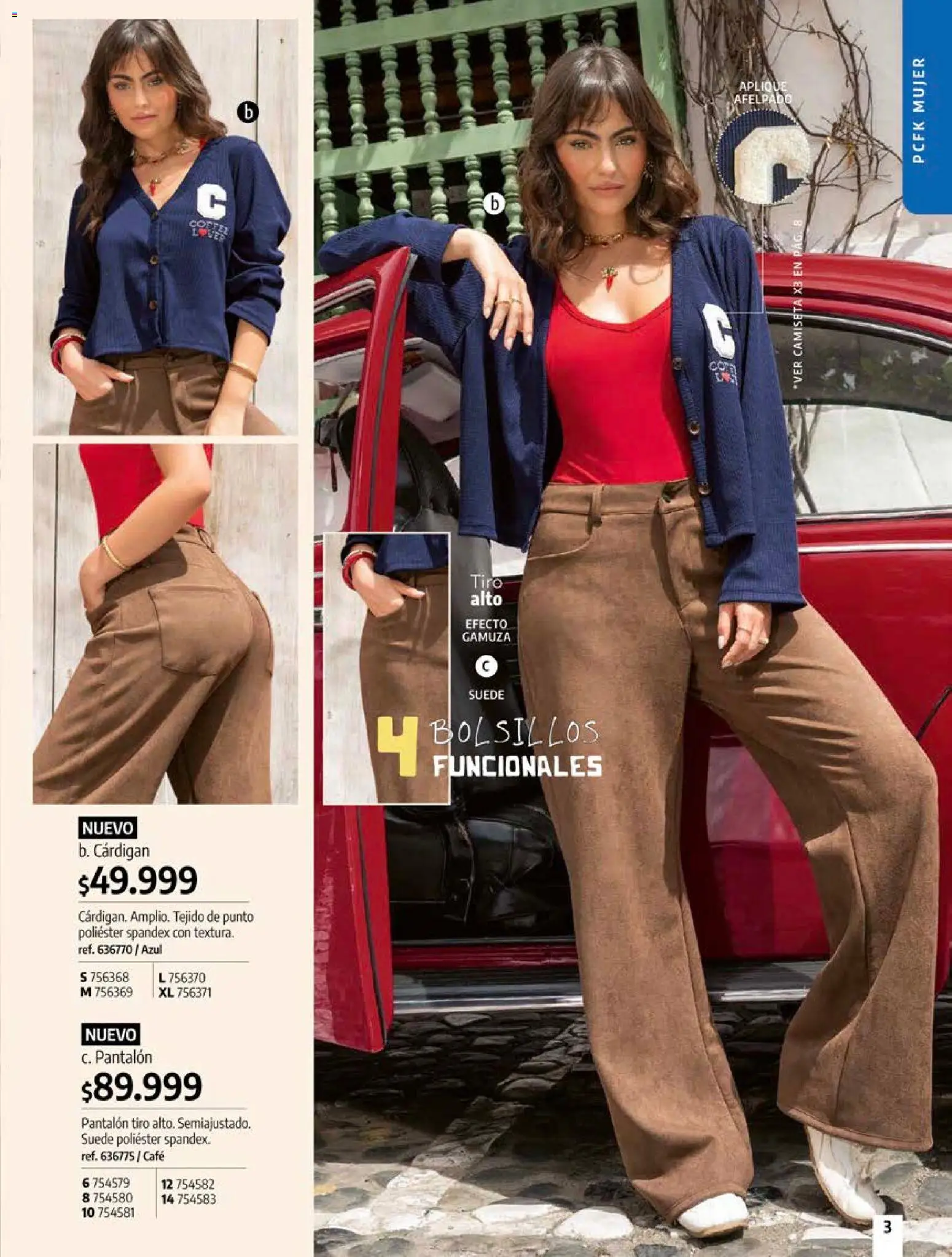 Pacifika revista - valida desde el 18/10/2026 | Página: 3 | Productos: Bolsillos, Gamuza, Camiseta, Café