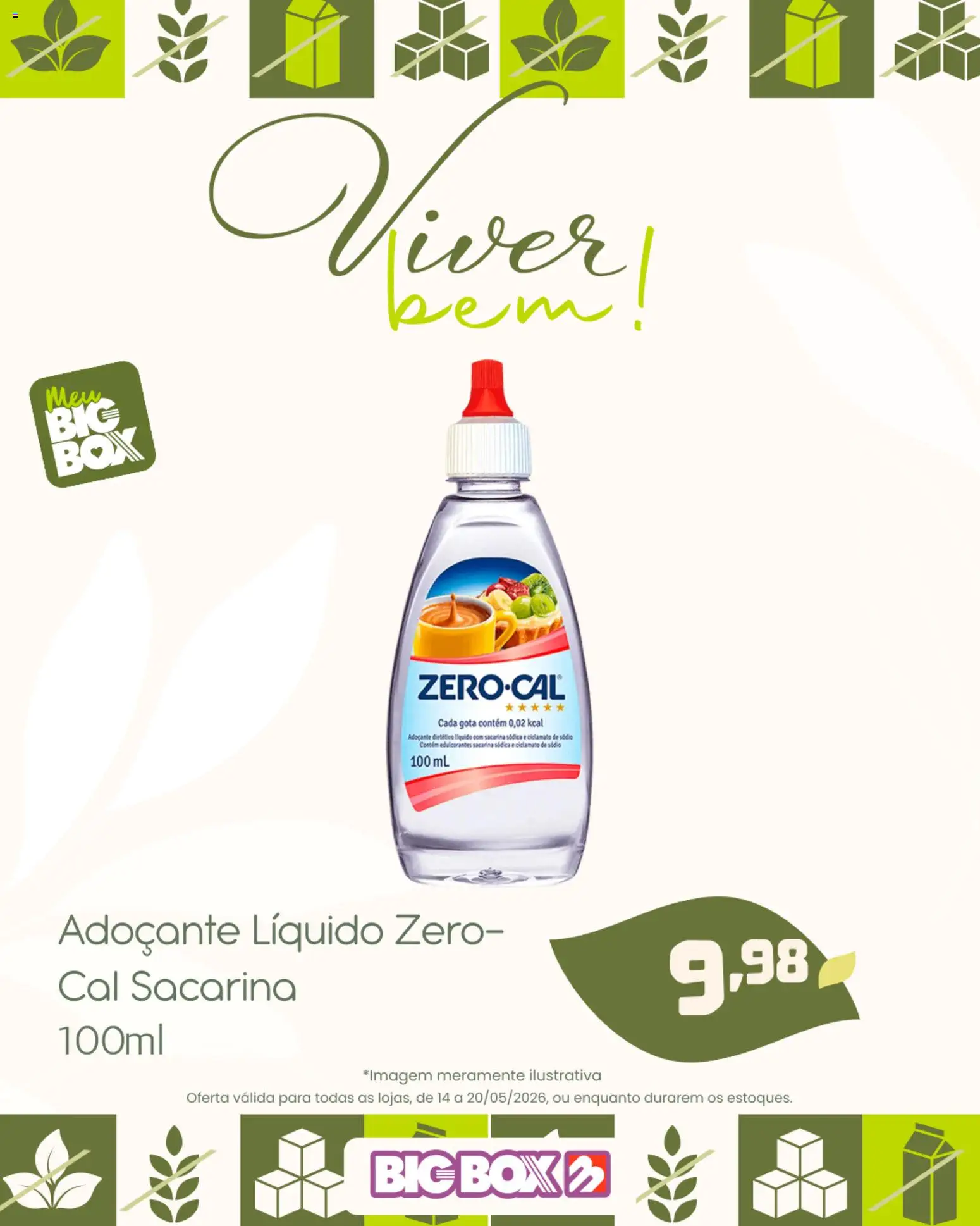 Big Box Folheto - válido de 14.05.2026 | Página: 10 | Produtos: Adoçante