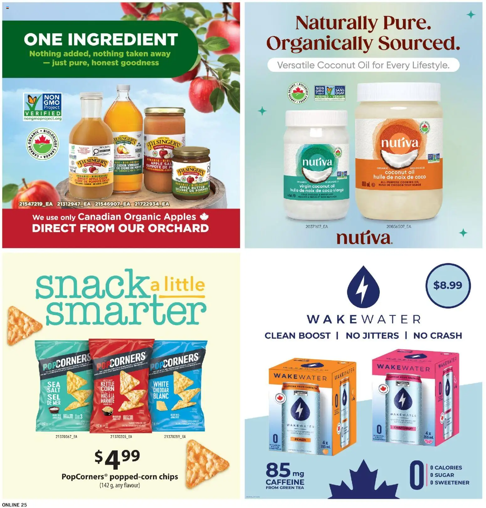 Fortinos flyer valid from Aug 13, 2026 | Page: 24 | Products: Chips, Sugar, Cider, Apples