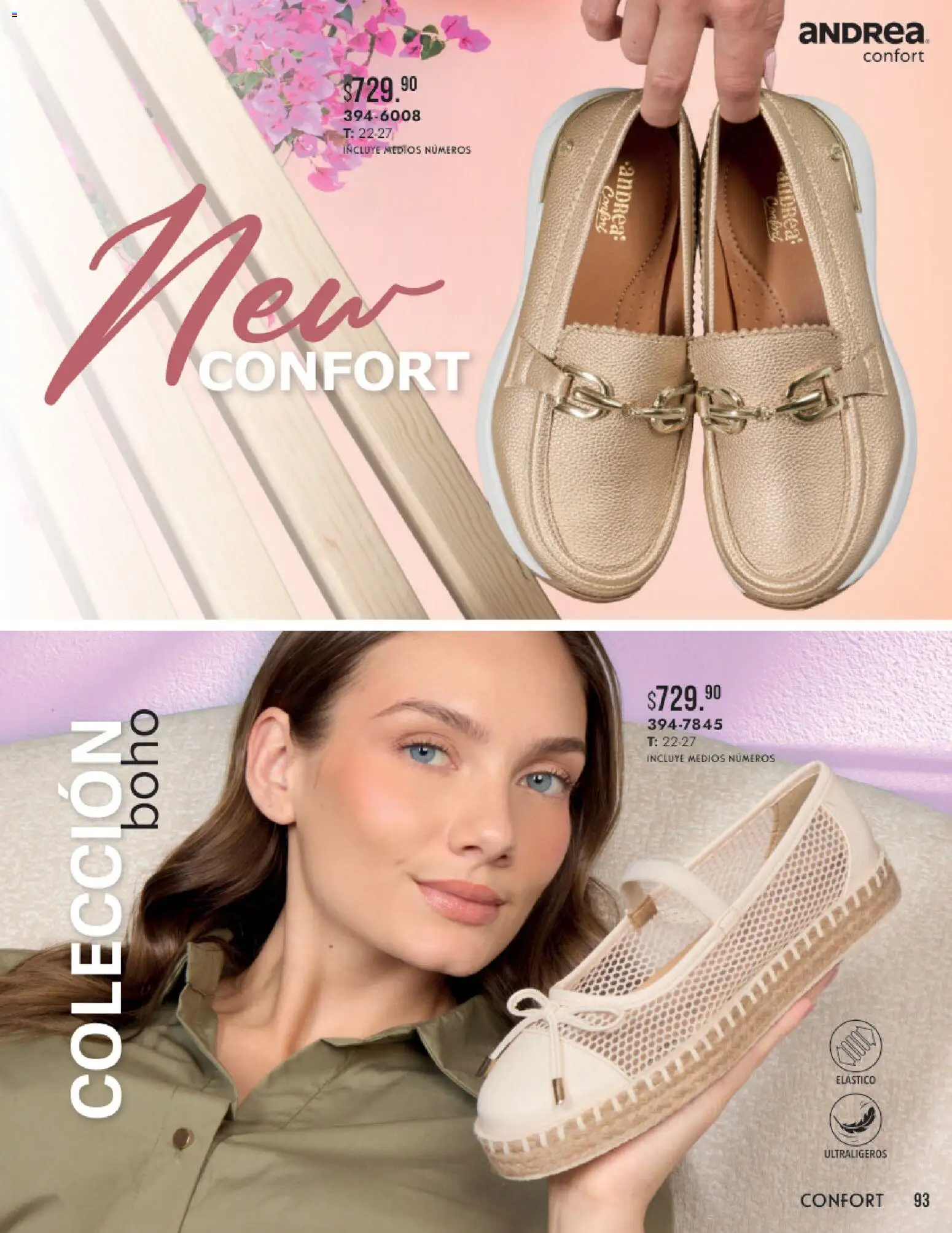 Nuevas ofertas de Andrea válidas en toda la República Mexicana desde el 24.05.2026. ¡Encuentra las mejores ofertas en Andrea catálogo Verano! | Página: 93