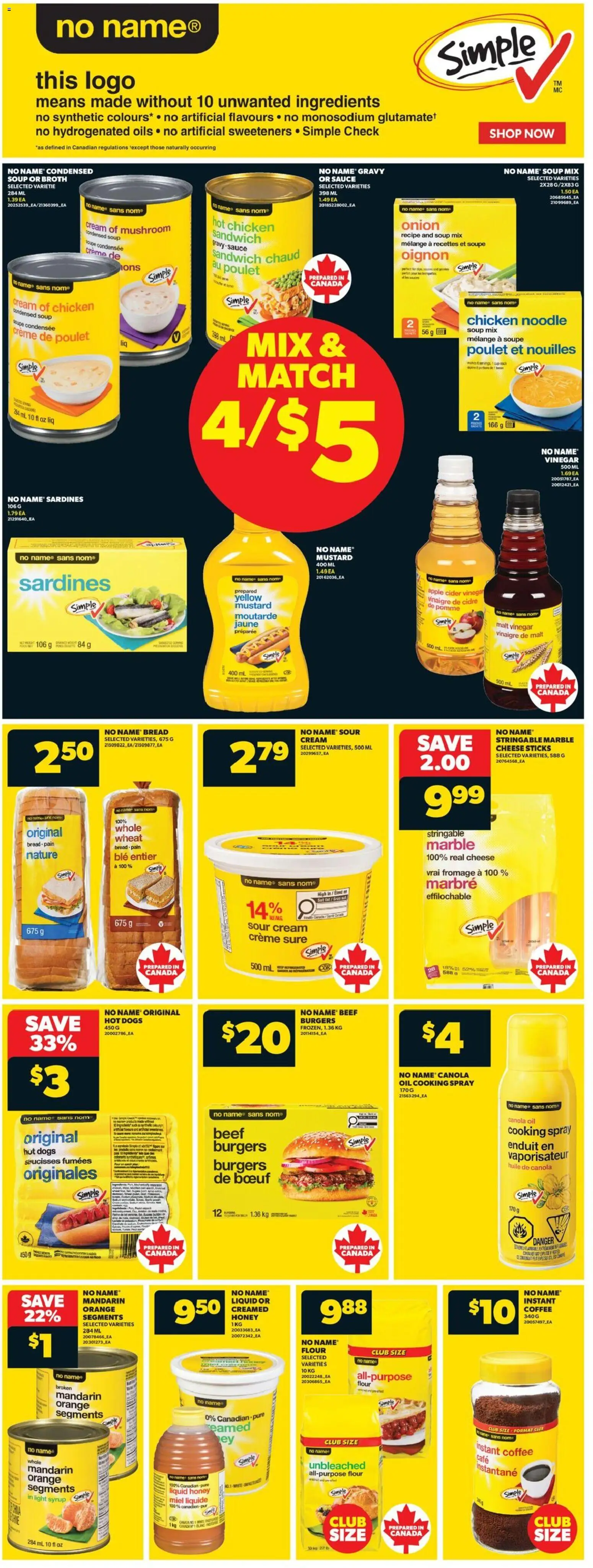 Real Canadian Superstore flyer valid from Aug 6, 2026 | Page: 7 | Products: Cream, Cheese, Oil, Chicken