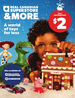 Preview of Real Canadian Superstore flyer - A world of toys for less from shop Real Canadian Superstore valid from Oct 22, 2026