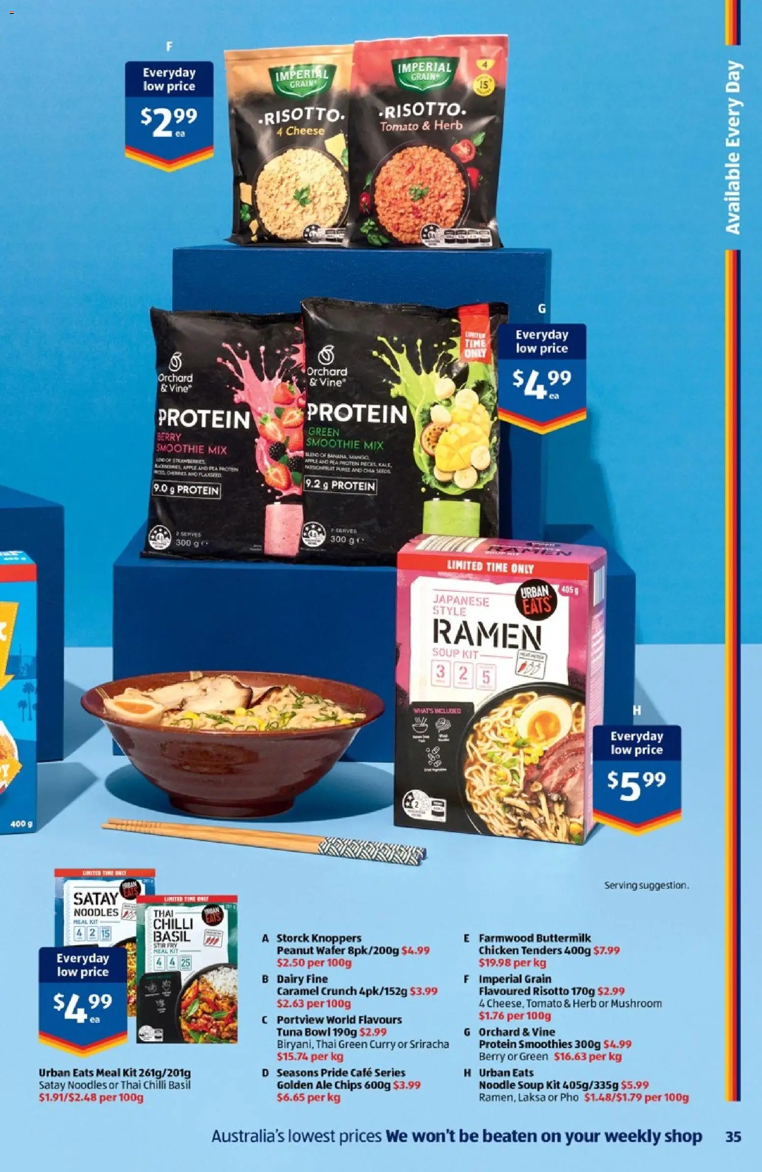 Aldi catalogue - valid from 20.05.2026 | Page: 35 | Products: Curry, Herb, Chicken, Noodles