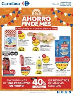 Vista previa Carrefour - AHORRO FINDE MES válido desde el 19.05.2026