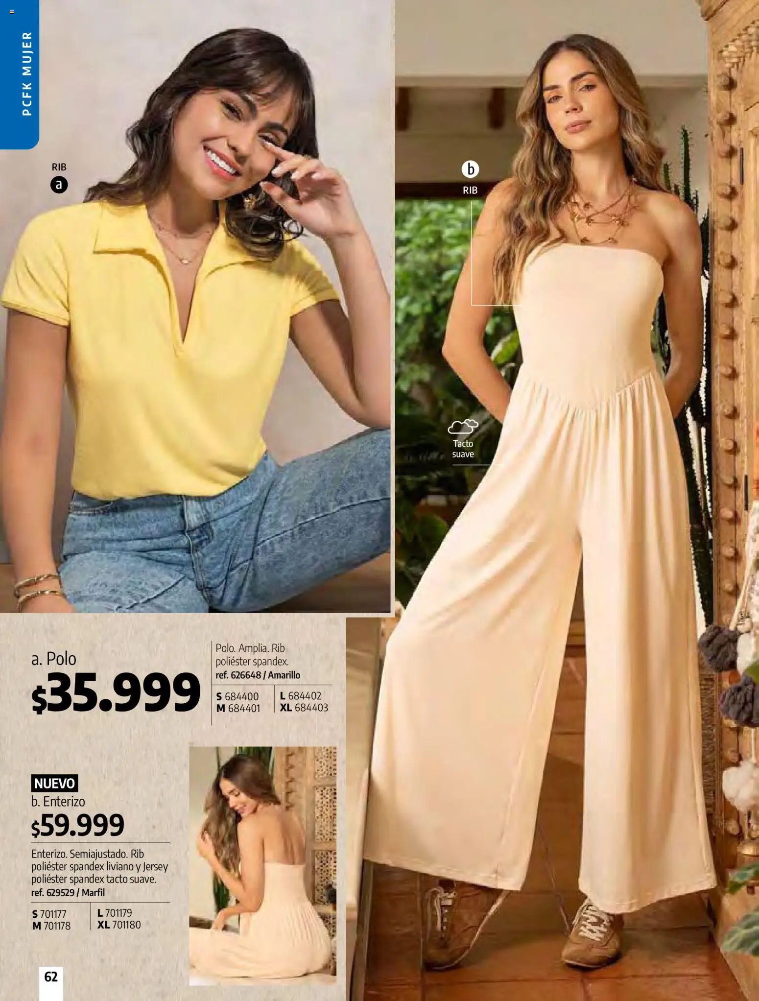 Pacifika revista - valida desde el 01.03.2026 | Página: 64 | Productos: Enterizo