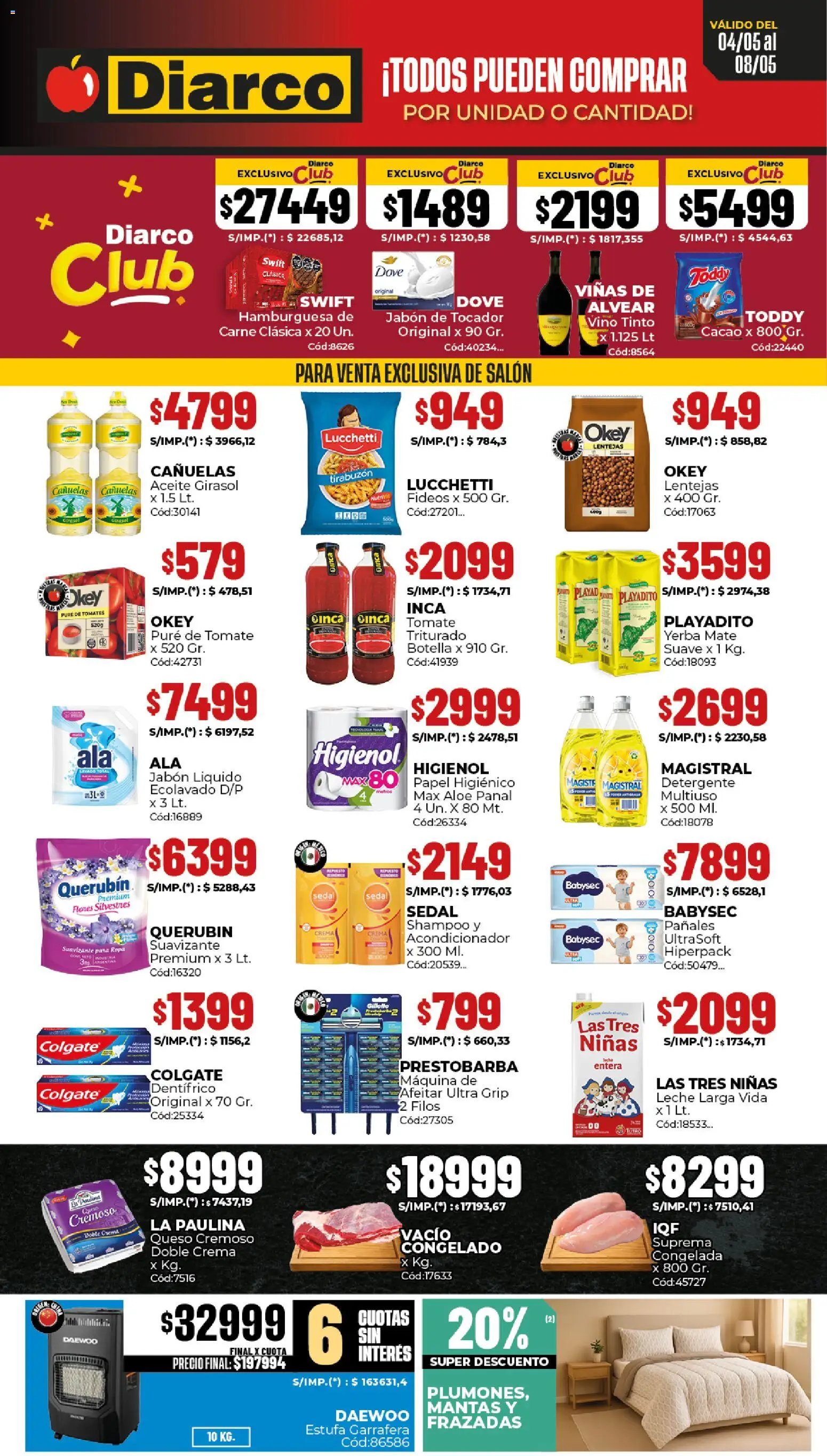Diarco ofertas │ válido desde el 04.05.2026 | Página: 1