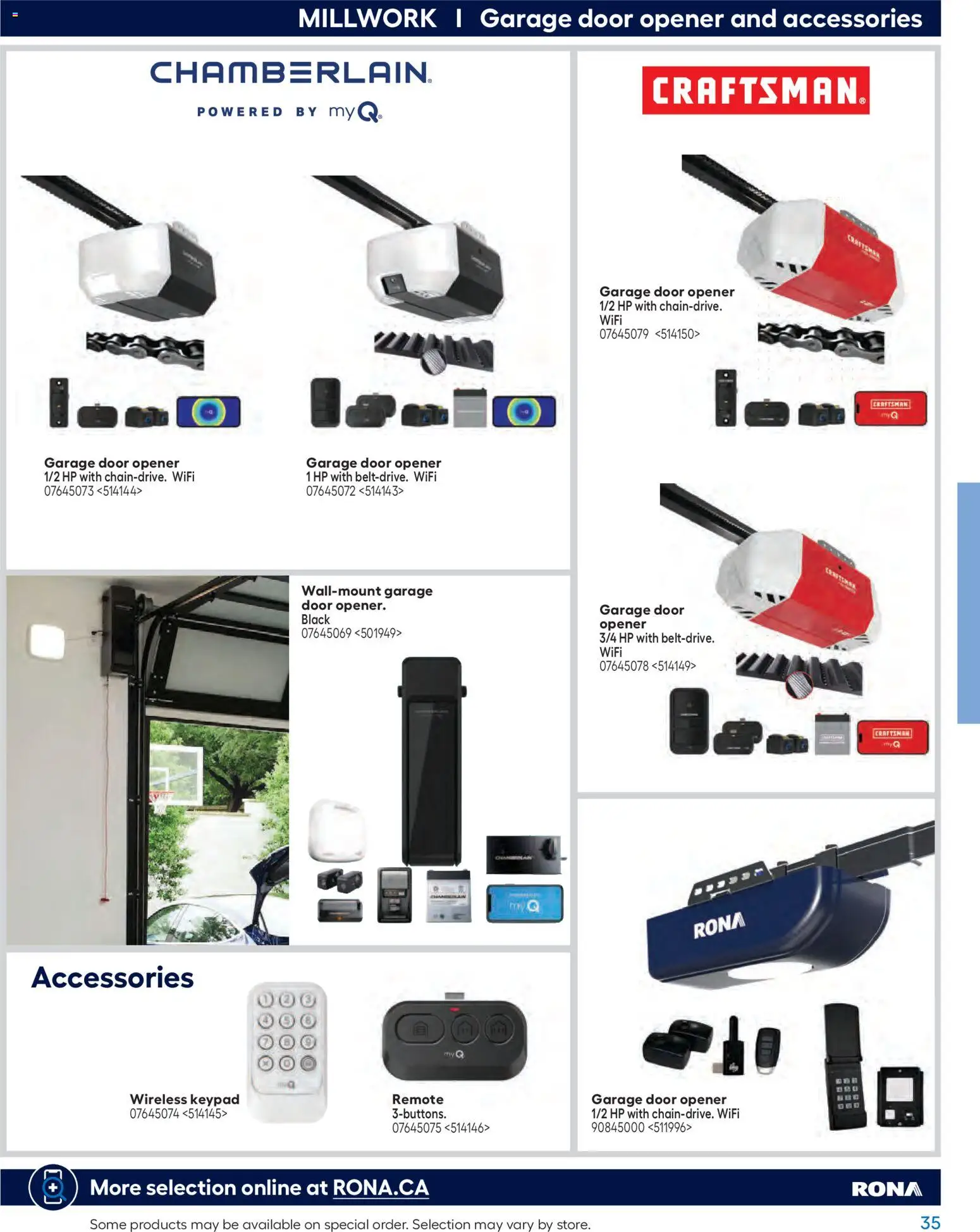 Rona flyer valid from Feb 26, 2026 | Page: 35 | Products: Door