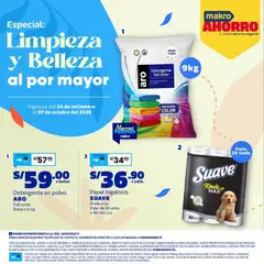 Vista previa de folleto Catálogo Makro - Especial Limpieza y Belleza de la Makro válido desde 24/09/2026