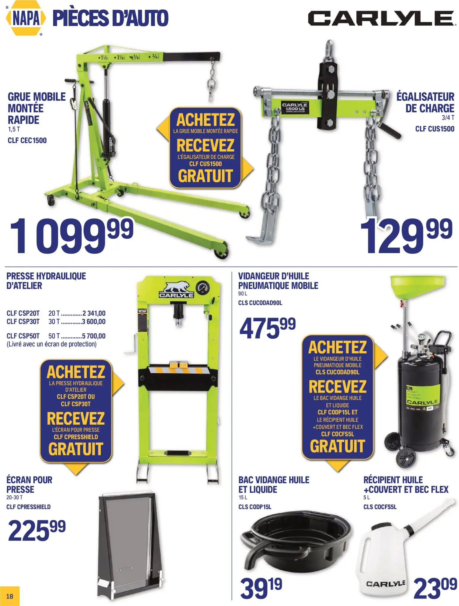 NAPA Auto Parts flyer valid from Sep 1, 2026 | Page: 20