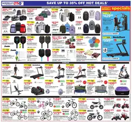 Preview of Dunham's Sports weekly ads valid from 07/04/2026 | Page: 7 | Products: Press, Battery, Throttle, Weight