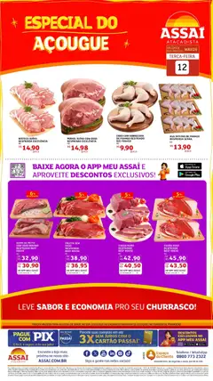 Assaí Atacadista ofertas - MT - Pré-Visualização do folheto da loja Assaí Atacadista, válido de 12.05.2026