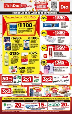 Vista previa Supermercado DIA Ofertas válido desde el 23/09/2026