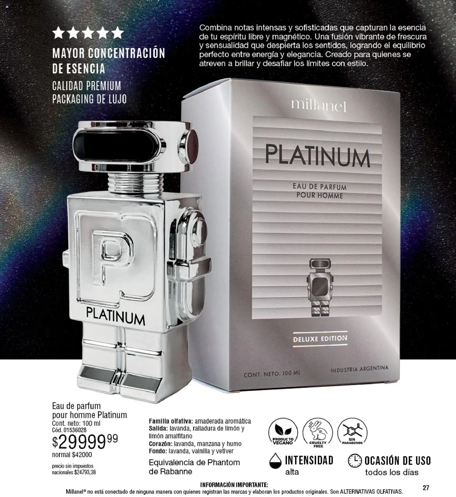 Millanel - Catálogo │ válido desde el 30/03/2026 | Página: 27 | Productos: Vainilla, Manzana, Limón