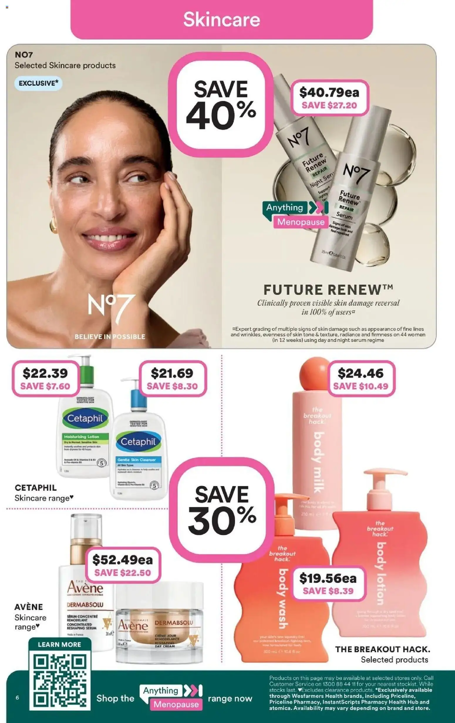 Priceline Pharmacy catalogue - valid from 20.05.2026 | Page: 6 | Products: Milk, Body milk, Lotion, Body lotion