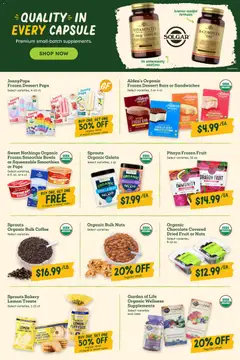Preview of Sprouts weekly ads valid from 06/24/2026 | Page: 5 | Products: Bakery, Chocolate, Cream, Mango