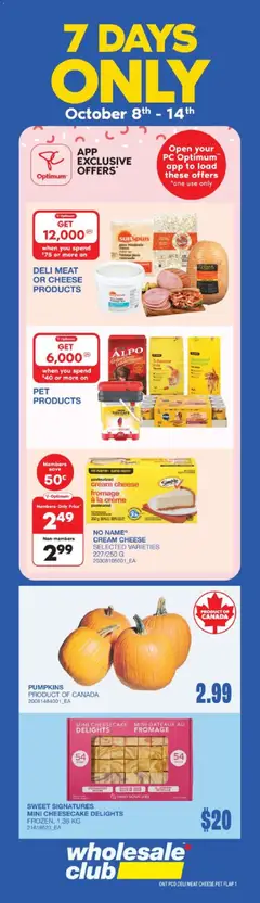 Preview of Wholesale Club weekly flyer / circulaire from shop Wholesale Club valid from Oct 1, 2026 | Page: 3