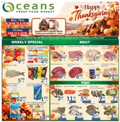 Preview of Oceans weekly flyer - Brampton from shop Oceans valid from Oct 9, 2026