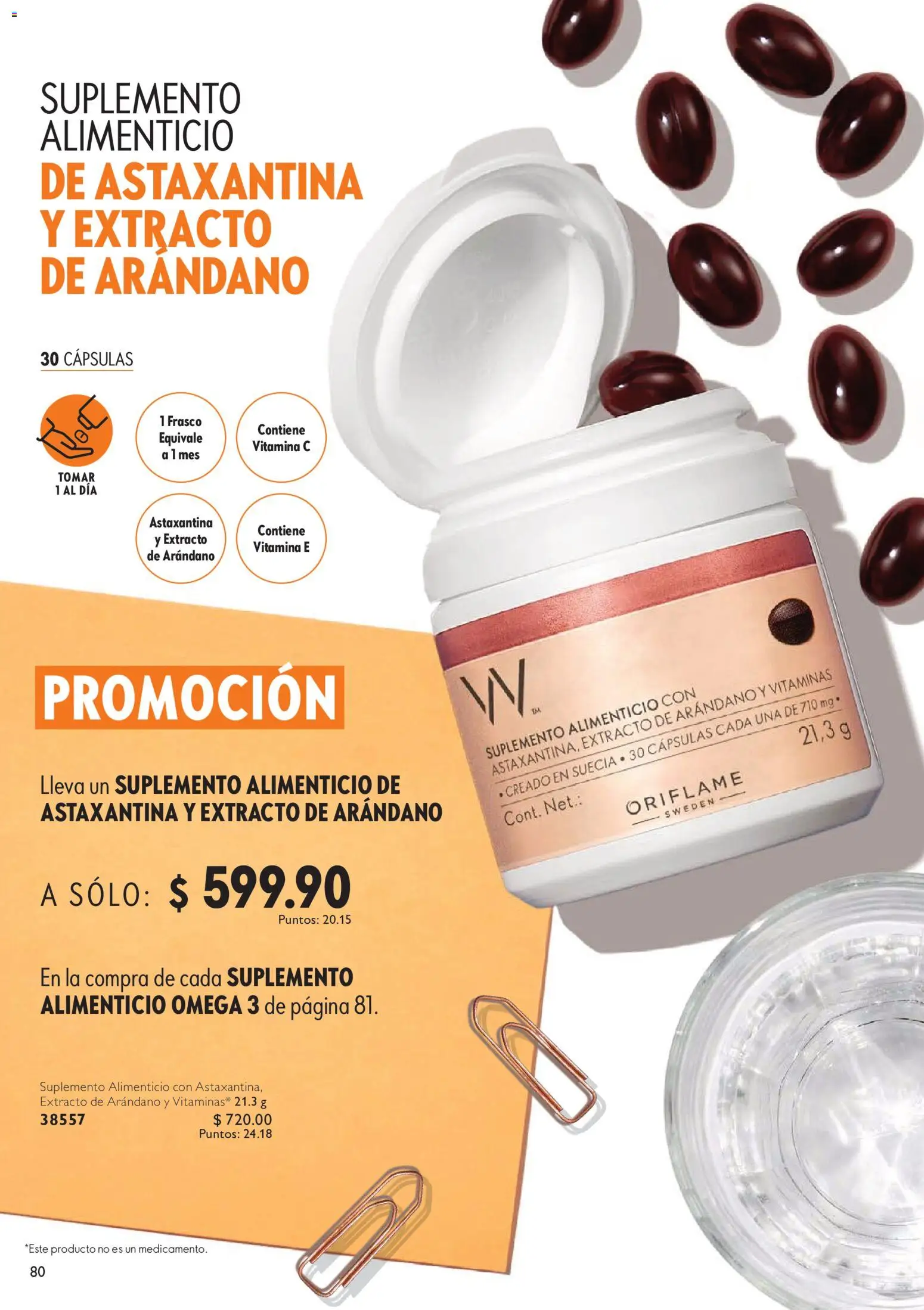 Nuevas ofertas de Oriflame válidas en toda la República Mexicana desde el 30.05.2026. ¡Encuentra las mejores ofertas en Oriflame campaña 8 2026! | Página: 80 | Productos: Neceser, Brillo, Bálsamo