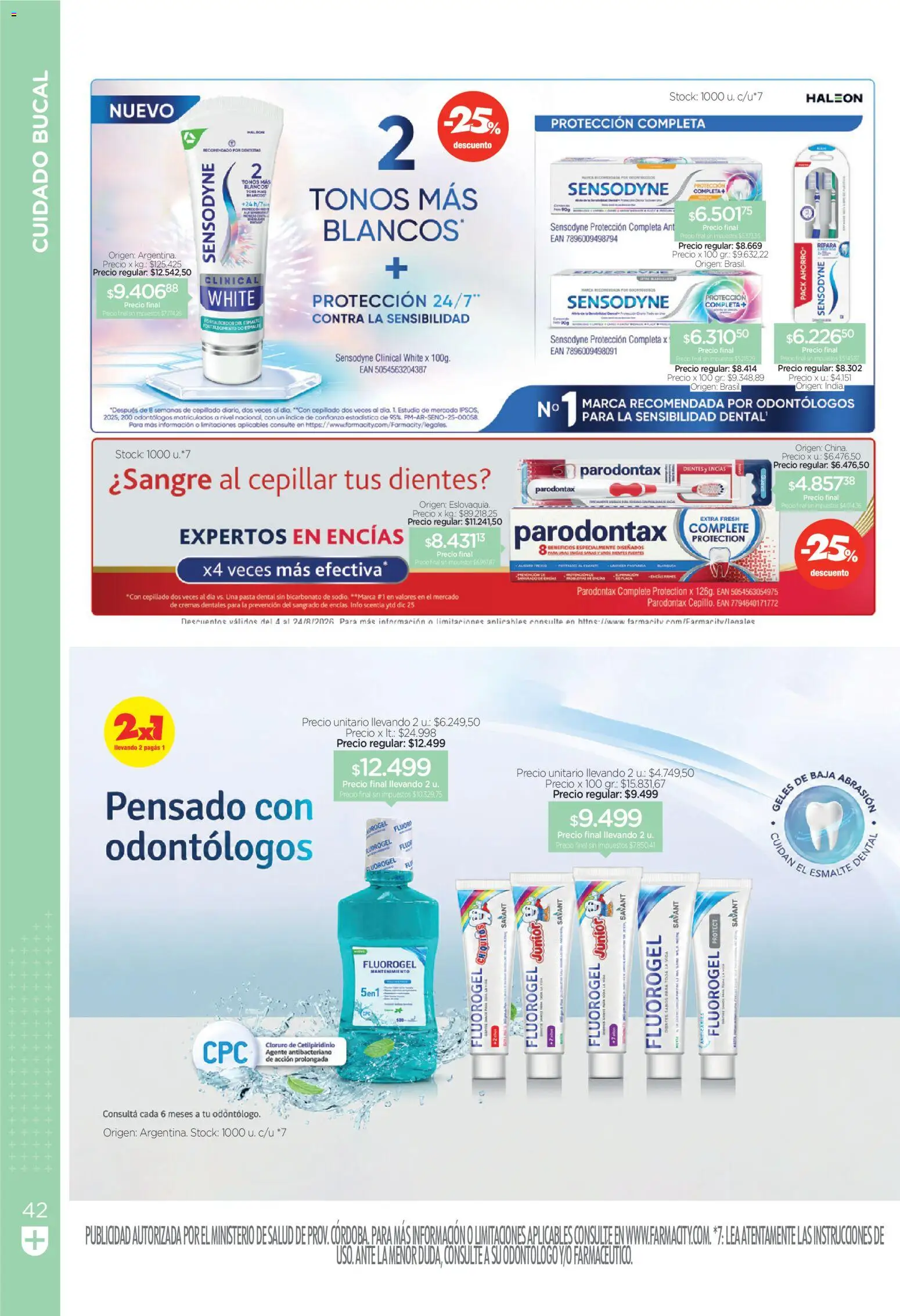 Farmacity catálogo │ válido desde el 01/10/2026 | Página: 42