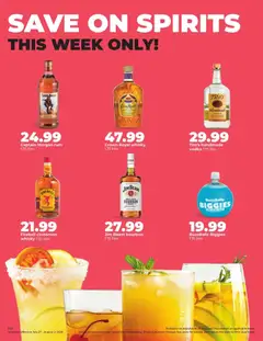 Preview of HyVee weekly ads valid from 07/27/2026 | Page: 41 | Products: Bourbon, Vodka