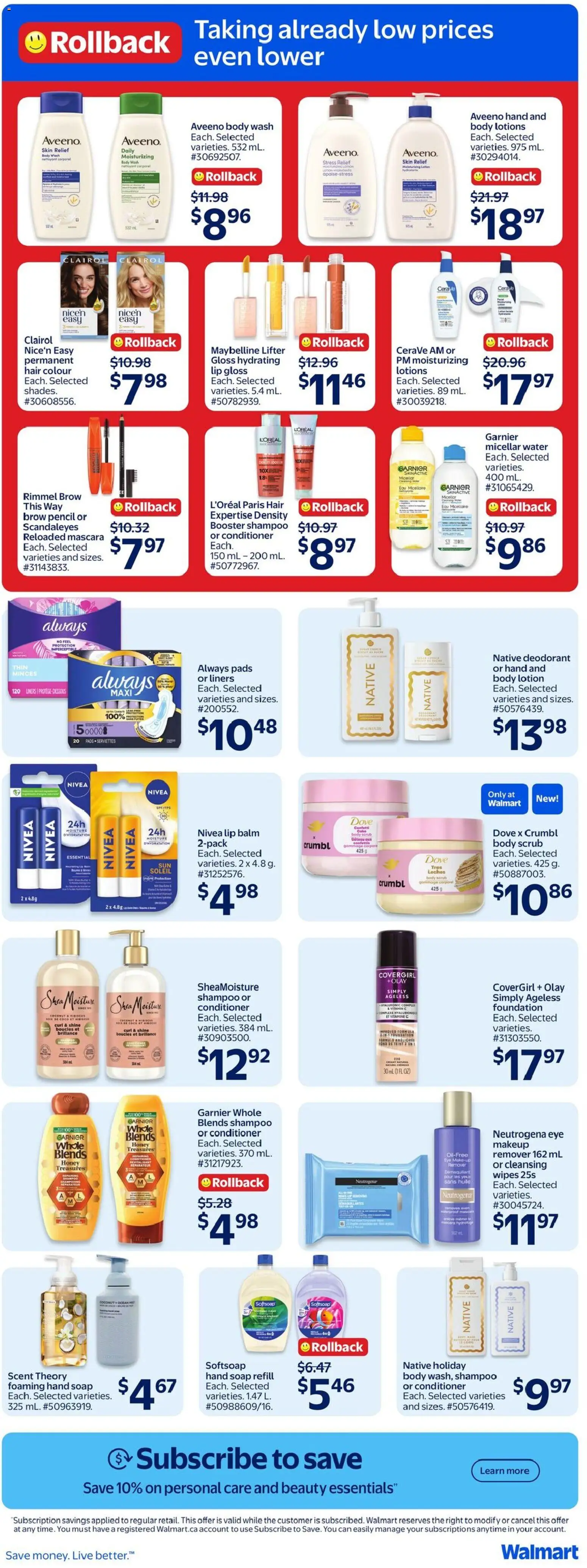 Walmart flyer valid from Sep 10, 2026 | Page: 29