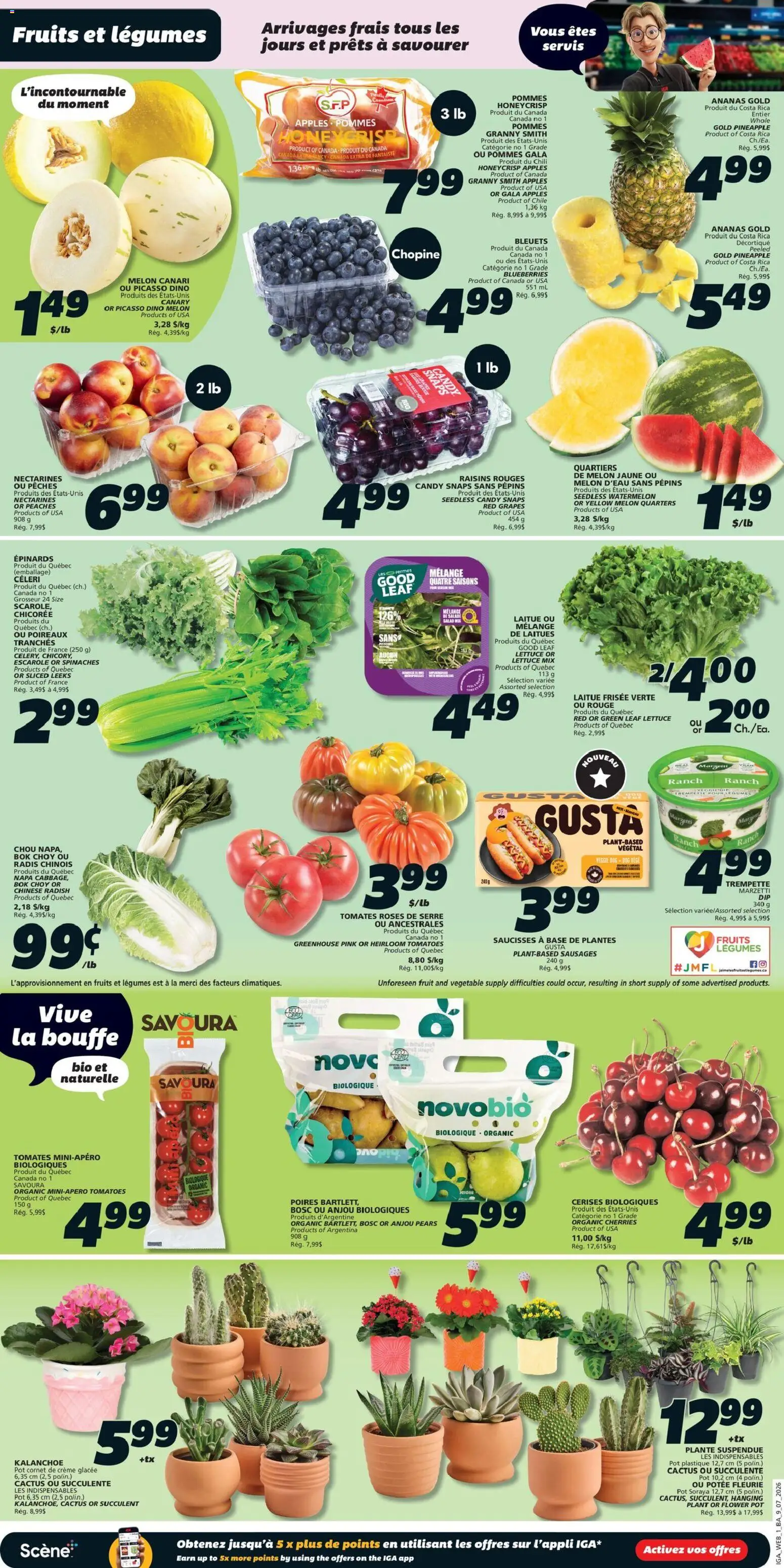 IGA flyer valid from Jul 9, 2026 | Page: 3