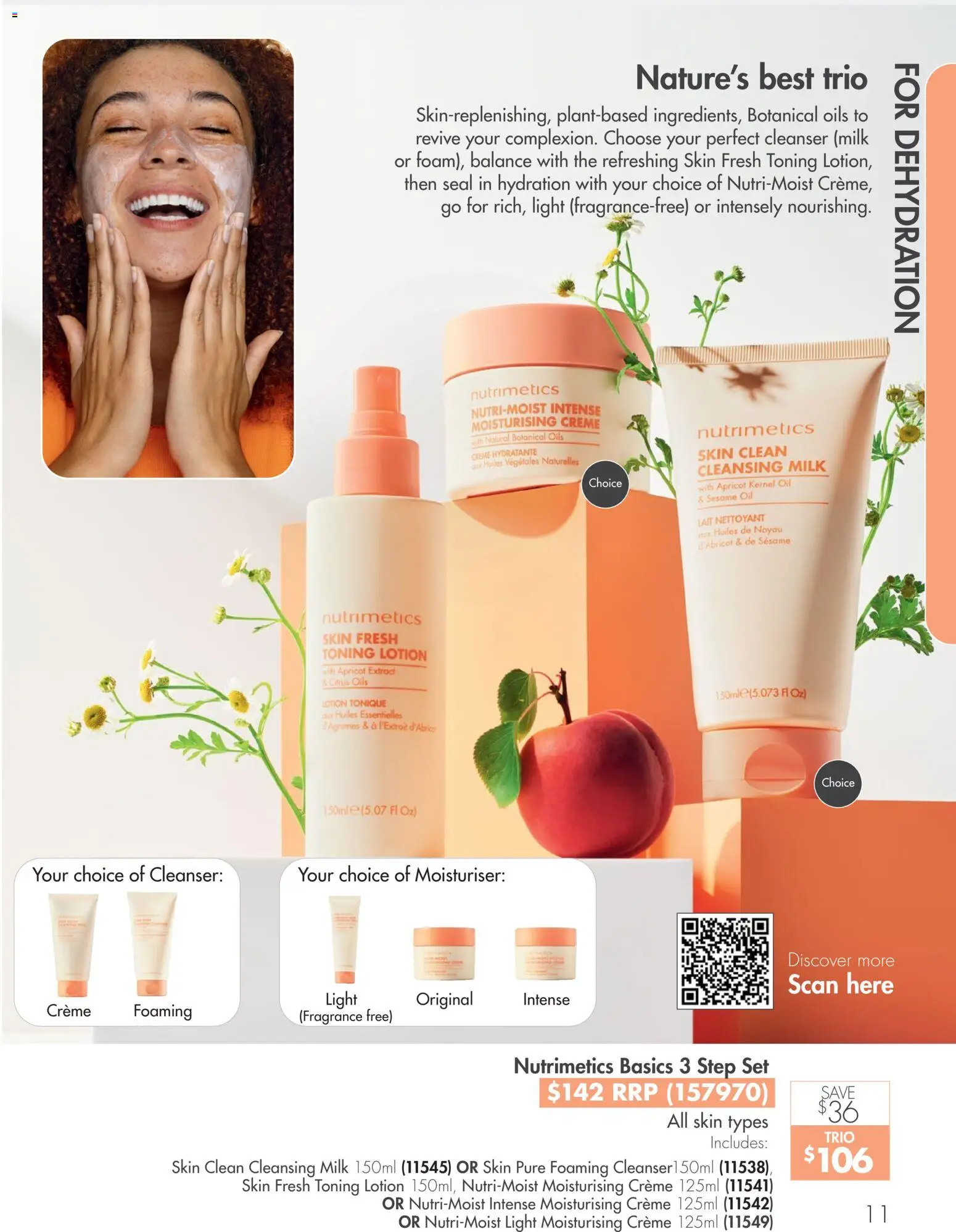 Nutrimetics catalogue - valid from 01.04.2026 | Page: 11 | Products: Light, Milk, Lotion, Moisturiser
