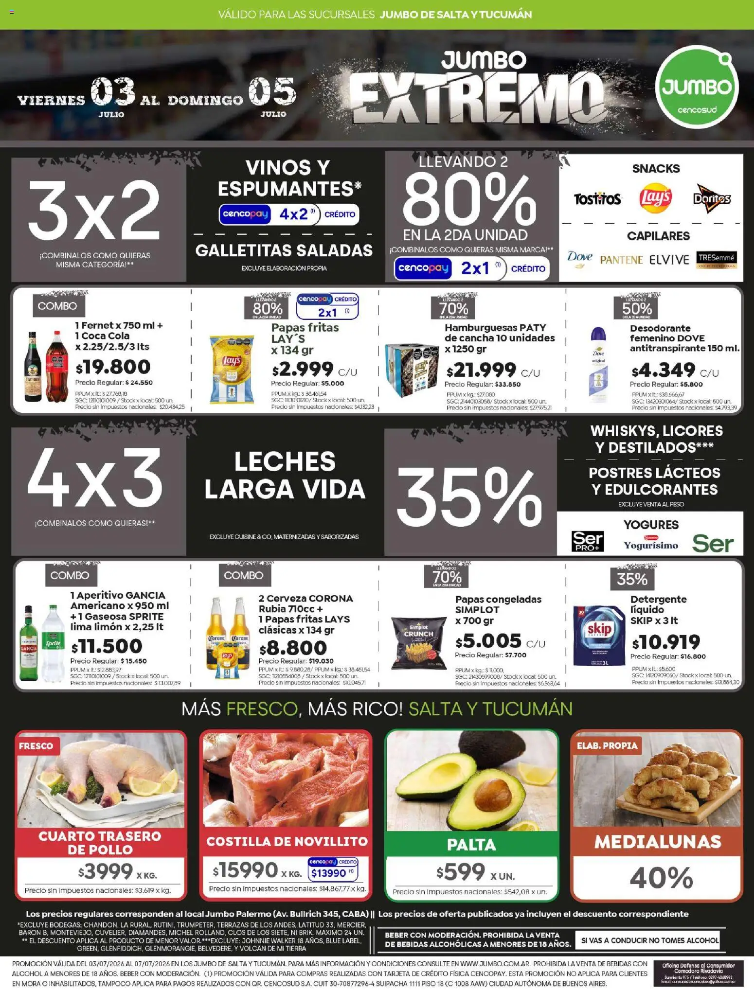 Jumbo -Salta & Tucumán │ válido desde el 03/07/2026 | Página: 1