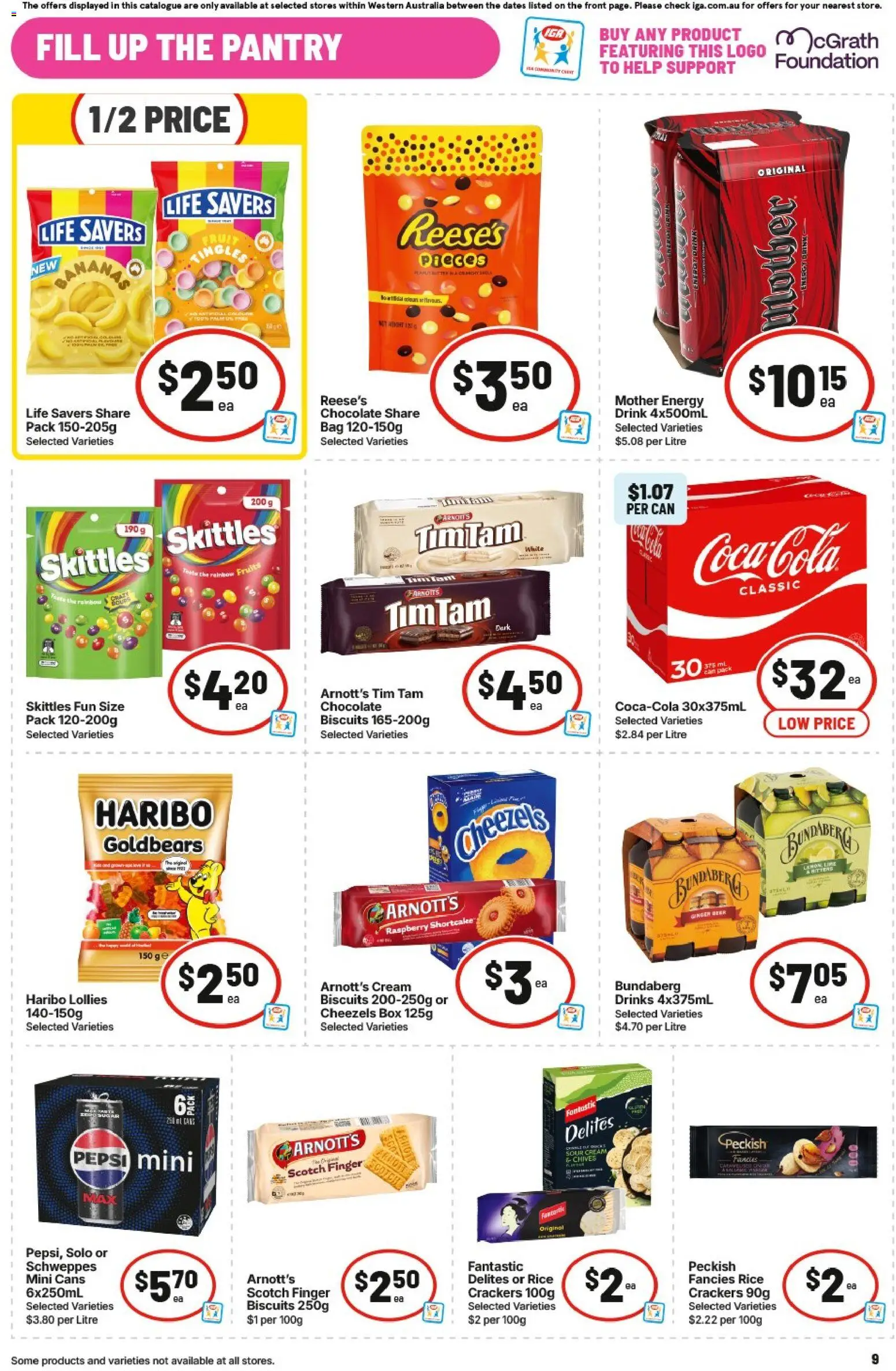IGA catalogue - valid from 23/09/2026 | Page: 9 | Products: Chicken, Pork, Steak, Roast