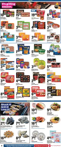 Preview of Big Y weekly ads valid from 07/02/2026 | Page: 5 | Products: Beef, Pasta, Salad, Case