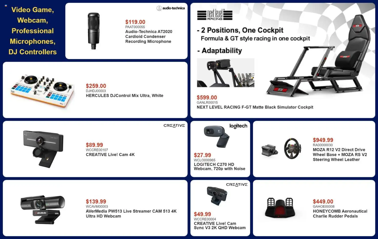 Canada Computers flyer valid from Jul 14, 2026 | Page: 8 | Products: Video, Microphone