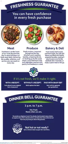 Preview of Homeland weekly ads valid from 07/08/2026 | Page: 4 | Products: Bakery, Vegetables, Fruits