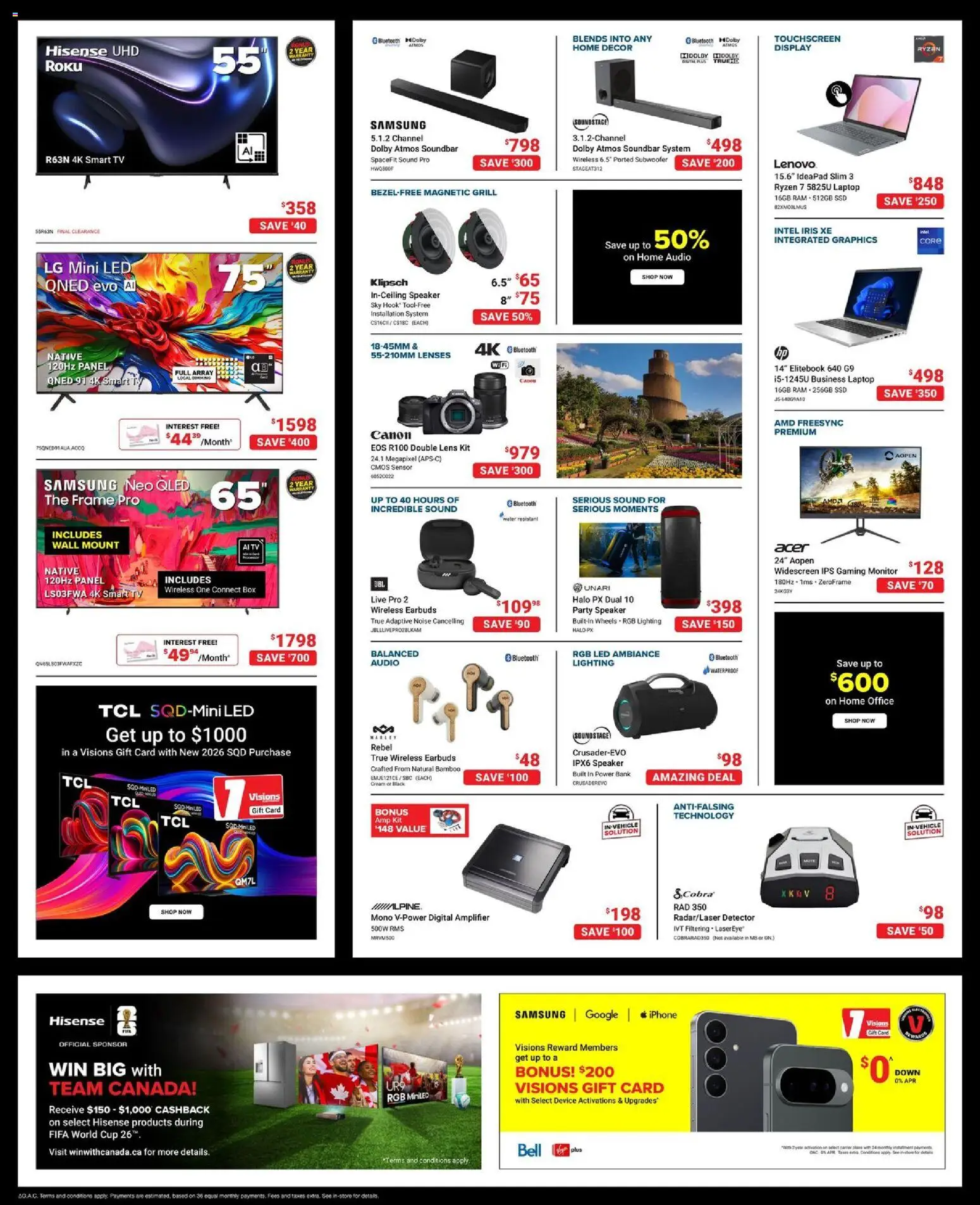 Visions flyer valid from 29.05.2026 | Page: 3 | Products: Cream, Tv, Speaker, Grill