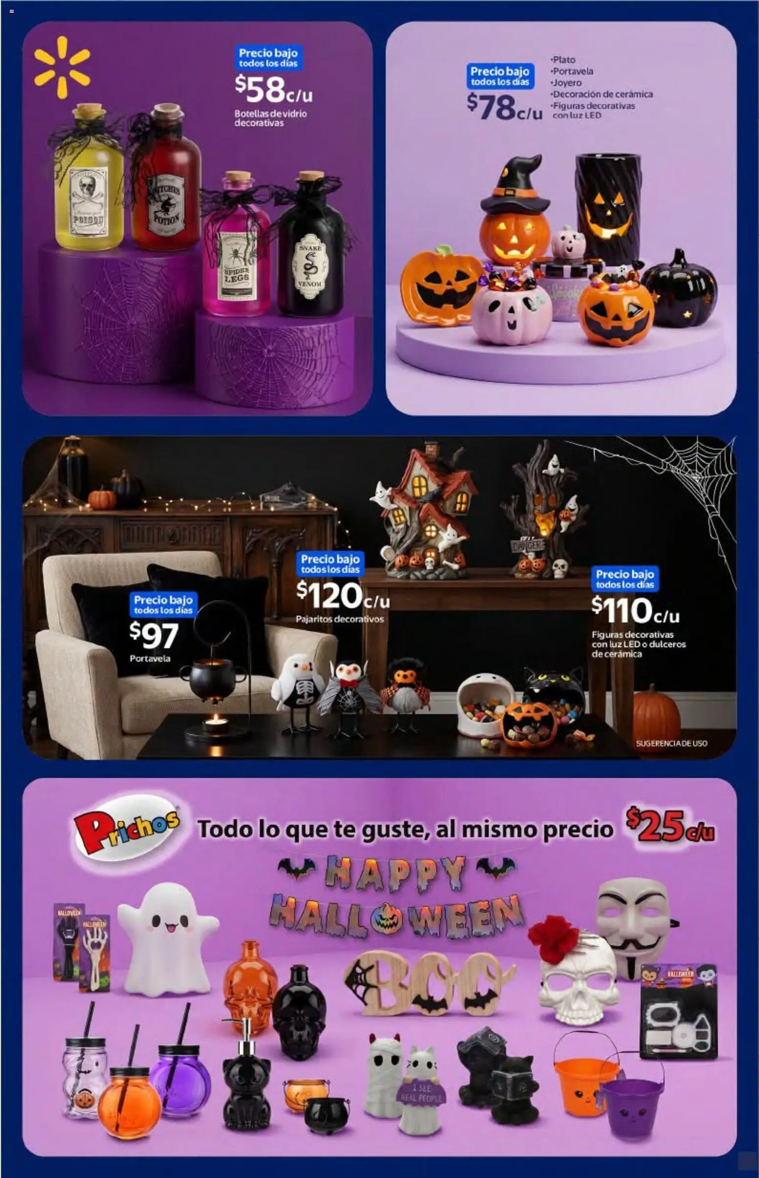 Nuevas ofertas de Walmart válidas en toda la República Mexicana desde el 01/10/2026. ¡Encuentra las mejores ofertas en Walmart folleto Halloween! | Página: 5