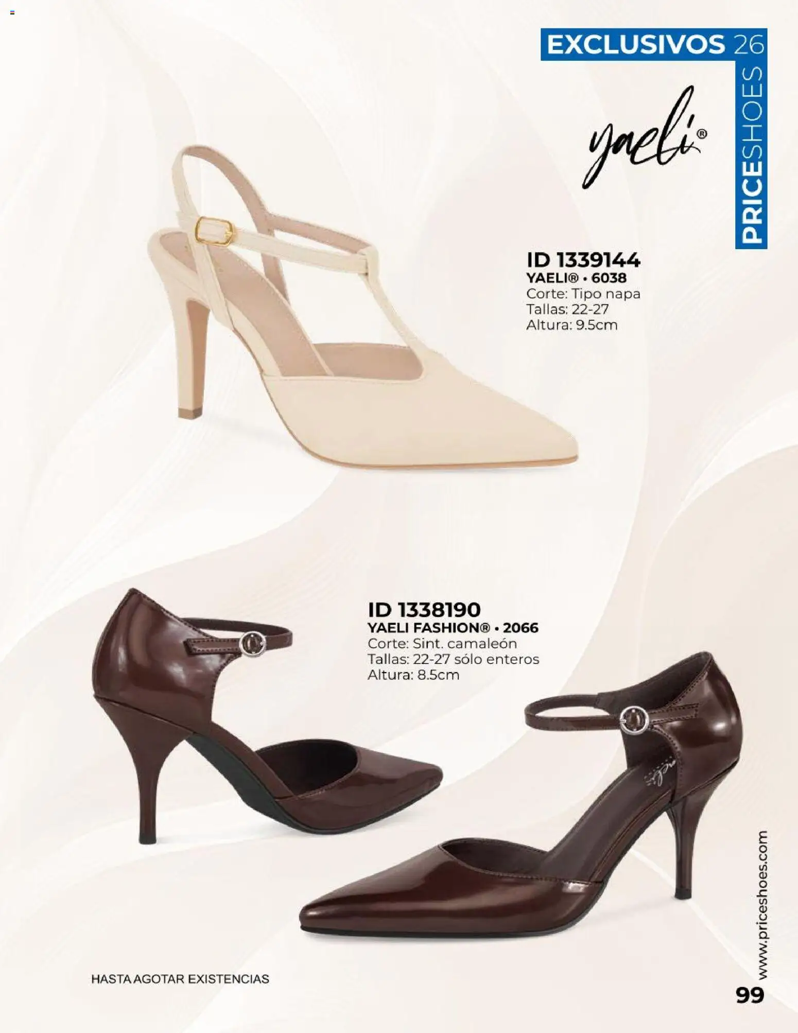Nuevas ofertas de Price Shoes válidas en toda la República Mexicana desde el 01/10/2026. ¡Encuentra las mejores ofertas en Price Shoes catálogo Exclusivos! | Página: 99