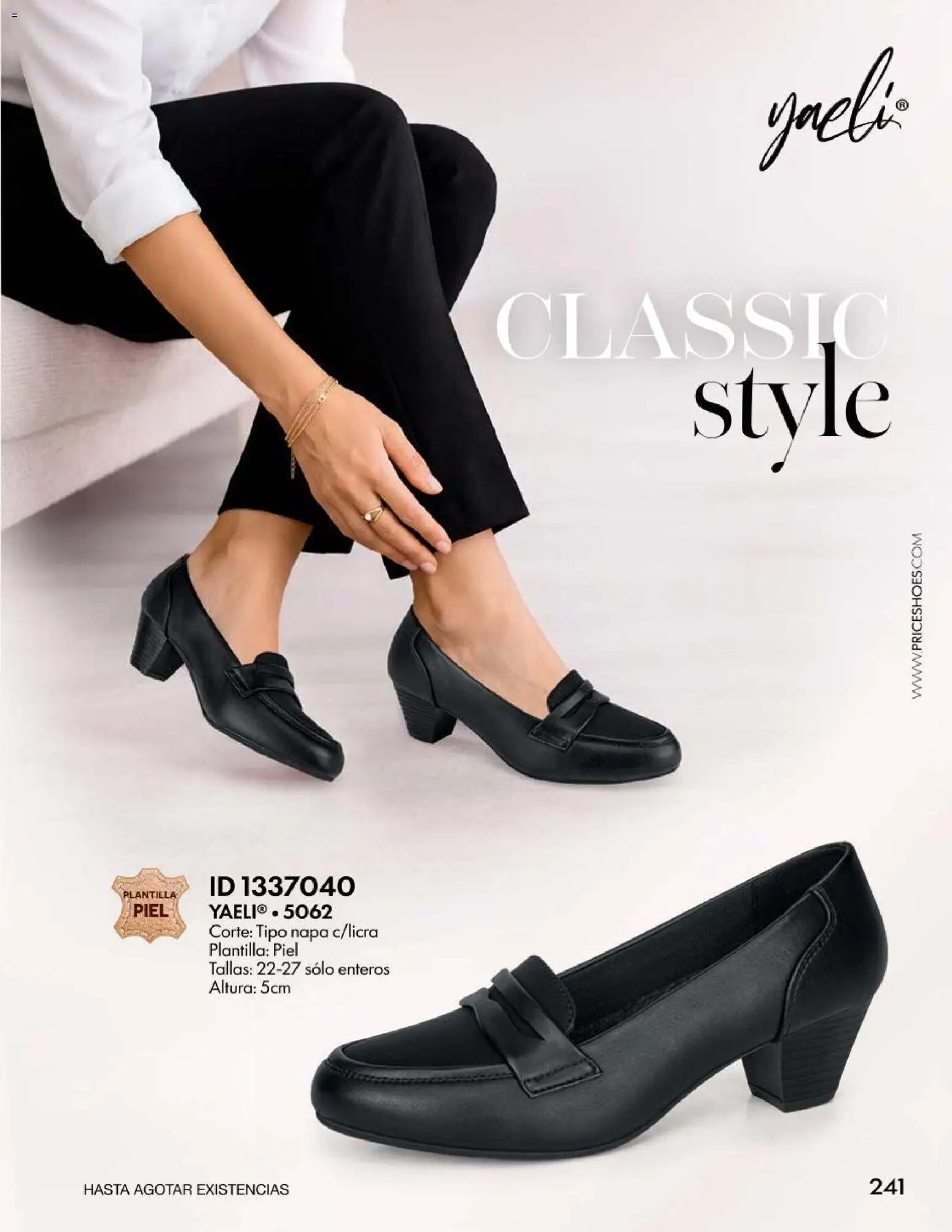 Nuevas ofertas de Price Shoes válidas en toda la República Mexicana desde el 28/08/2026. ¡Encuentra las mejores ofertas en Price Shoes catálogo Vestir Casual! | Página: 241