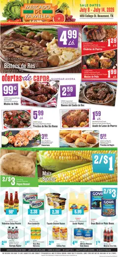 Preview of Market Basket weekly ads valid from 07/08/2026