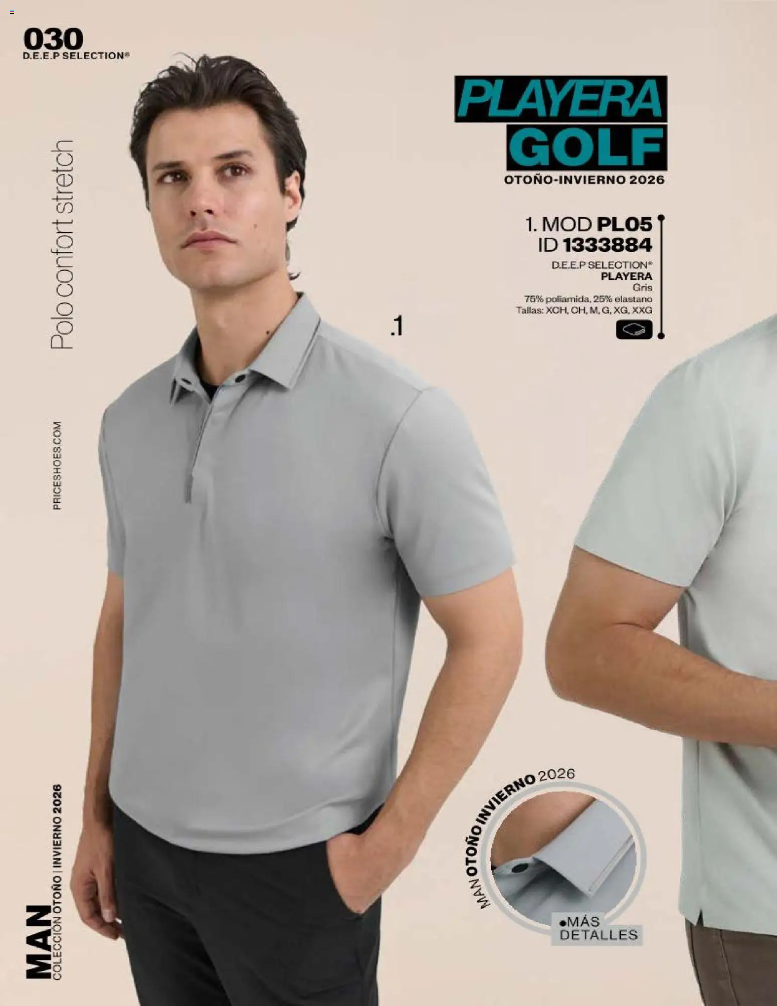 Nuevas ofertas de Price Shoes válidas en toda la República Mexicana desde el 01/09/2026. ¡Encuentra las mejores ofertas en Price Shoes catálogo Man! | Página: 30 | Productos: Playera