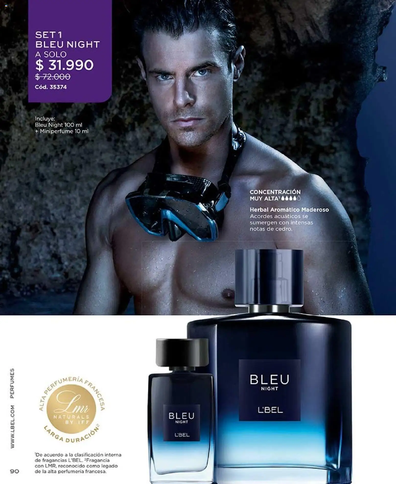 Catálogo L'Bel Campaña 13 │ válido desde el 26.07.2026 | Página: 90 | Productos: Perfumes